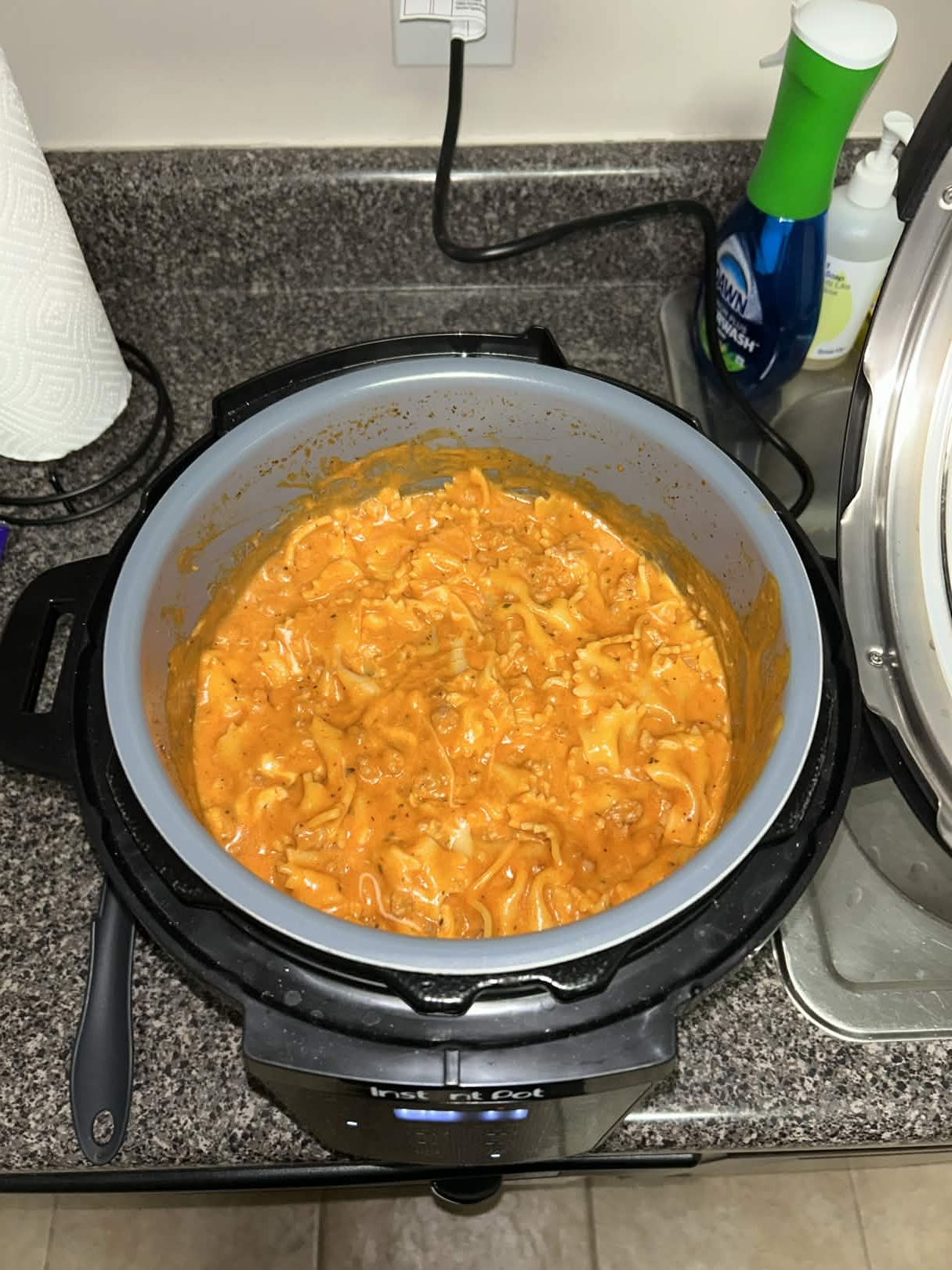 Instant Pot Pink Pasta